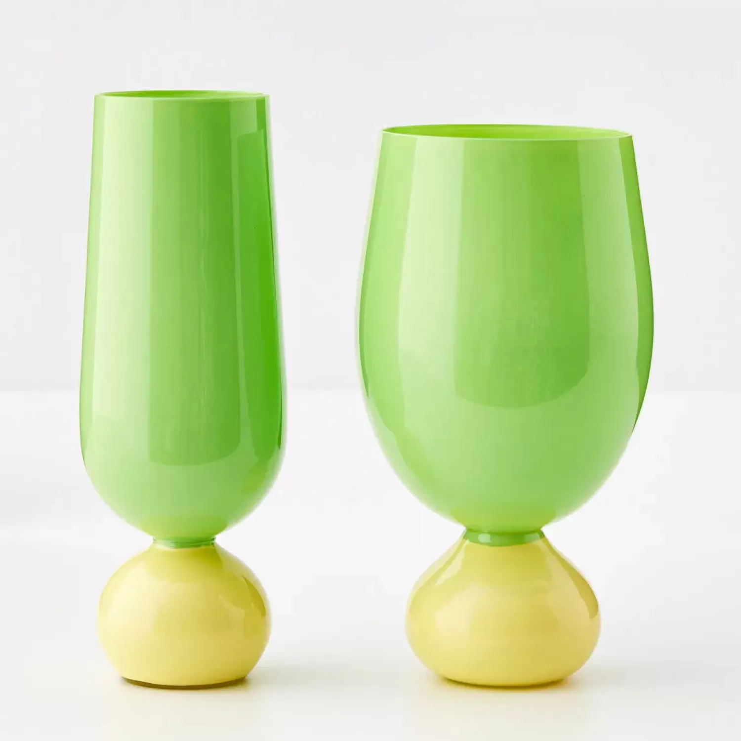 GigiandTom Aden Cocktail Glass Green* Wine Glasses