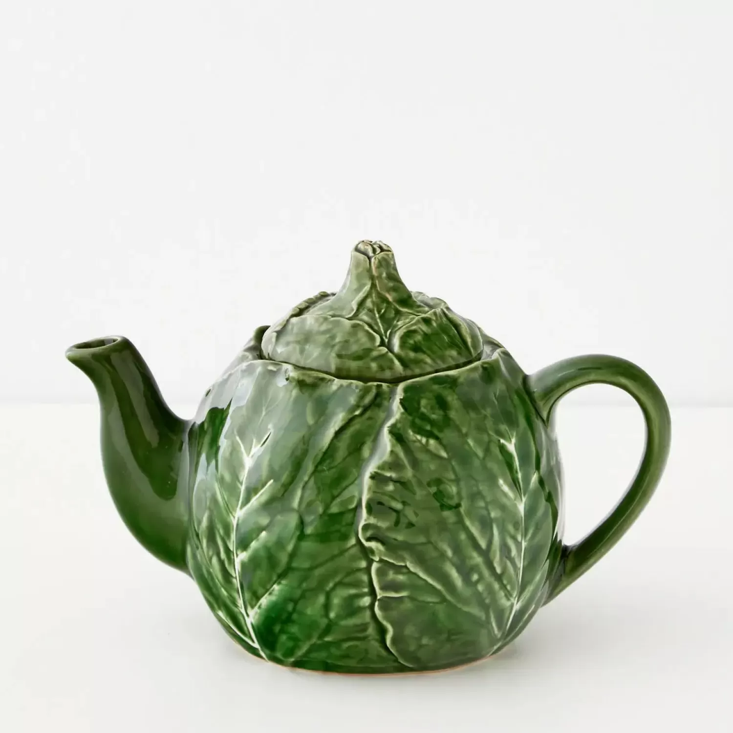 GigiandTom Cabbage Ceramic Tea Pot Green* Tableware