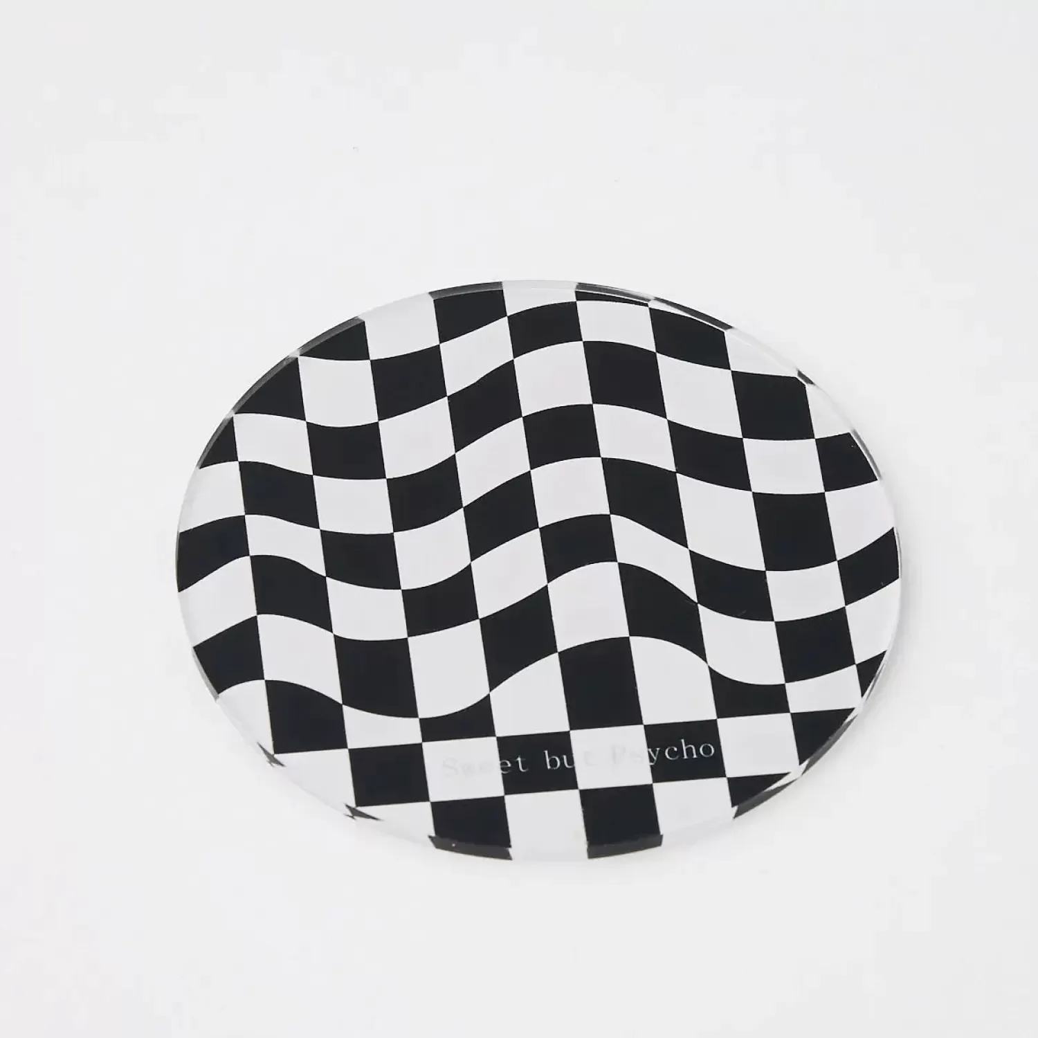 GigiandTom Check Acrylic Coaster Black* Tableware