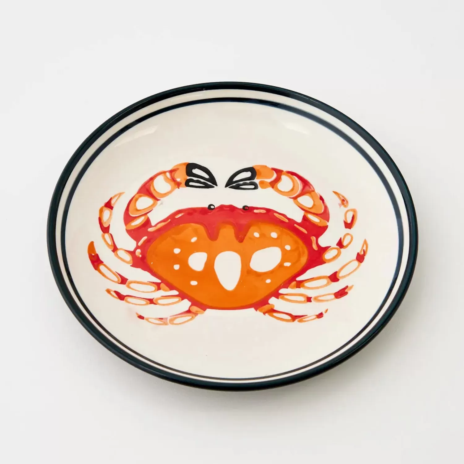 GigiandTom Crab Ceramic Side Plate* Tableware