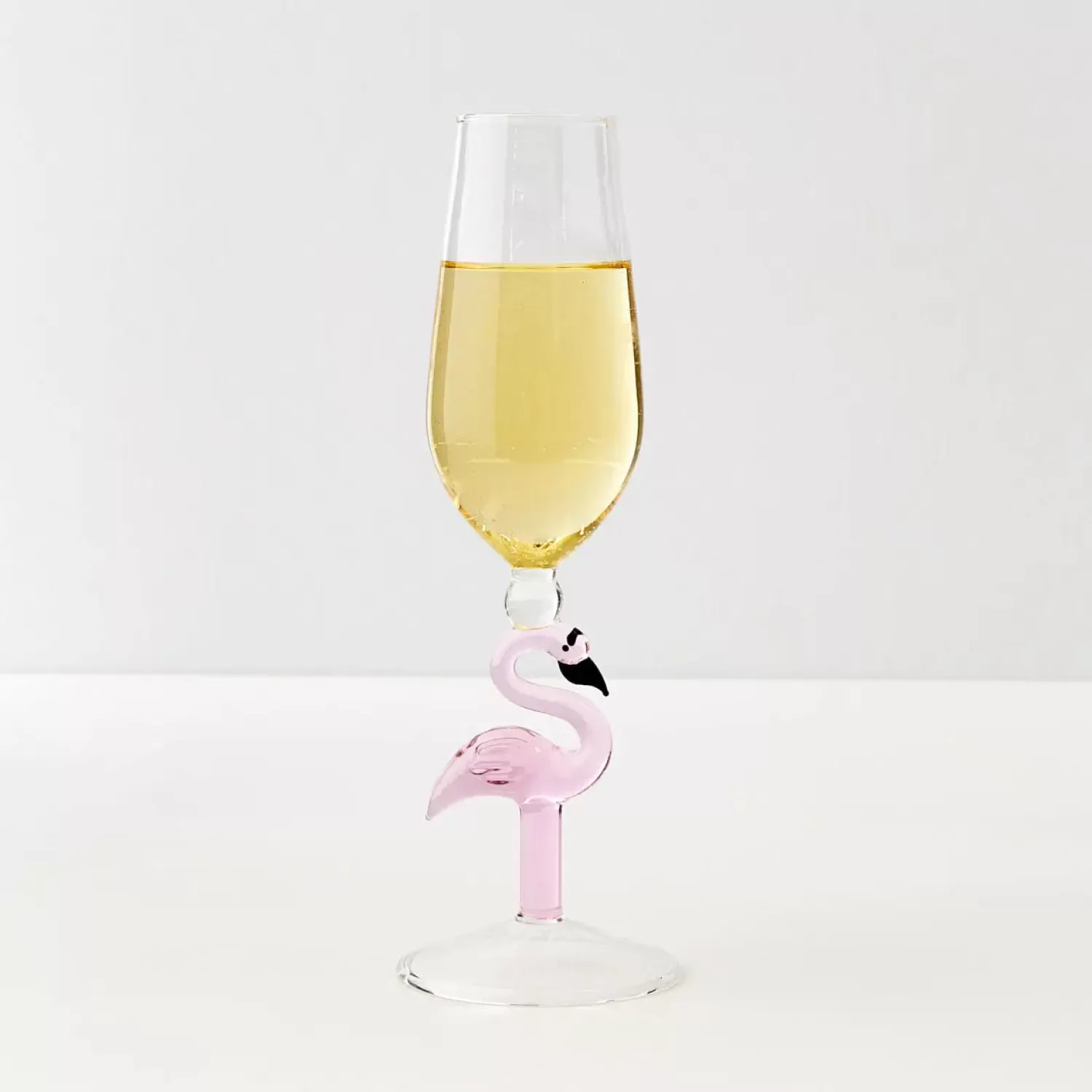 GigiandTom Flamingo Stem Champagne Glass* Wine Glasses