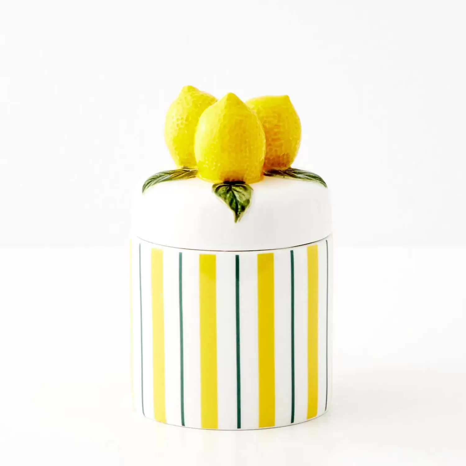 GigiandTom Lemon Ceramic Canister* Kitchen Accessories