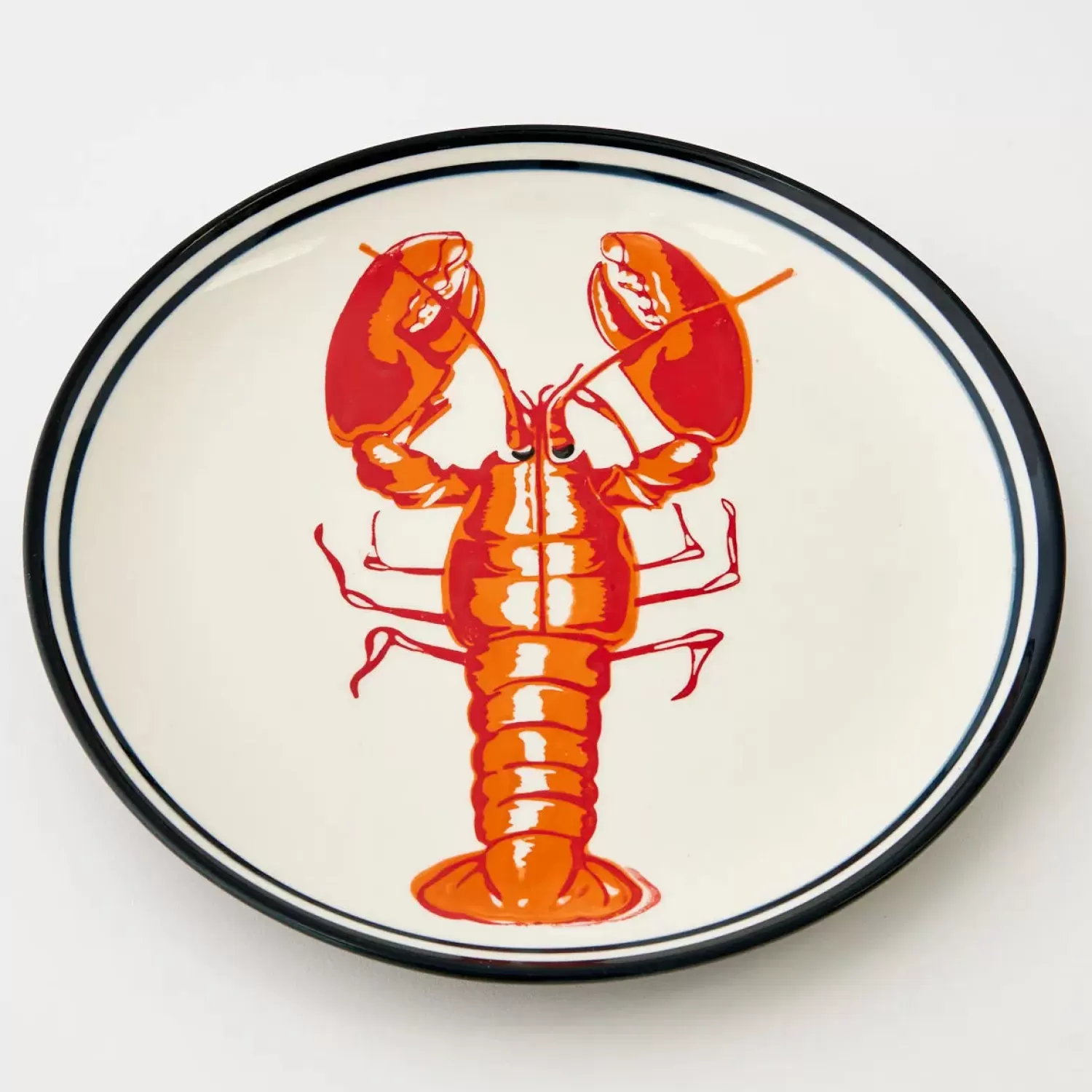 GigiandTom Lobster Ceramic Plate* Tableware