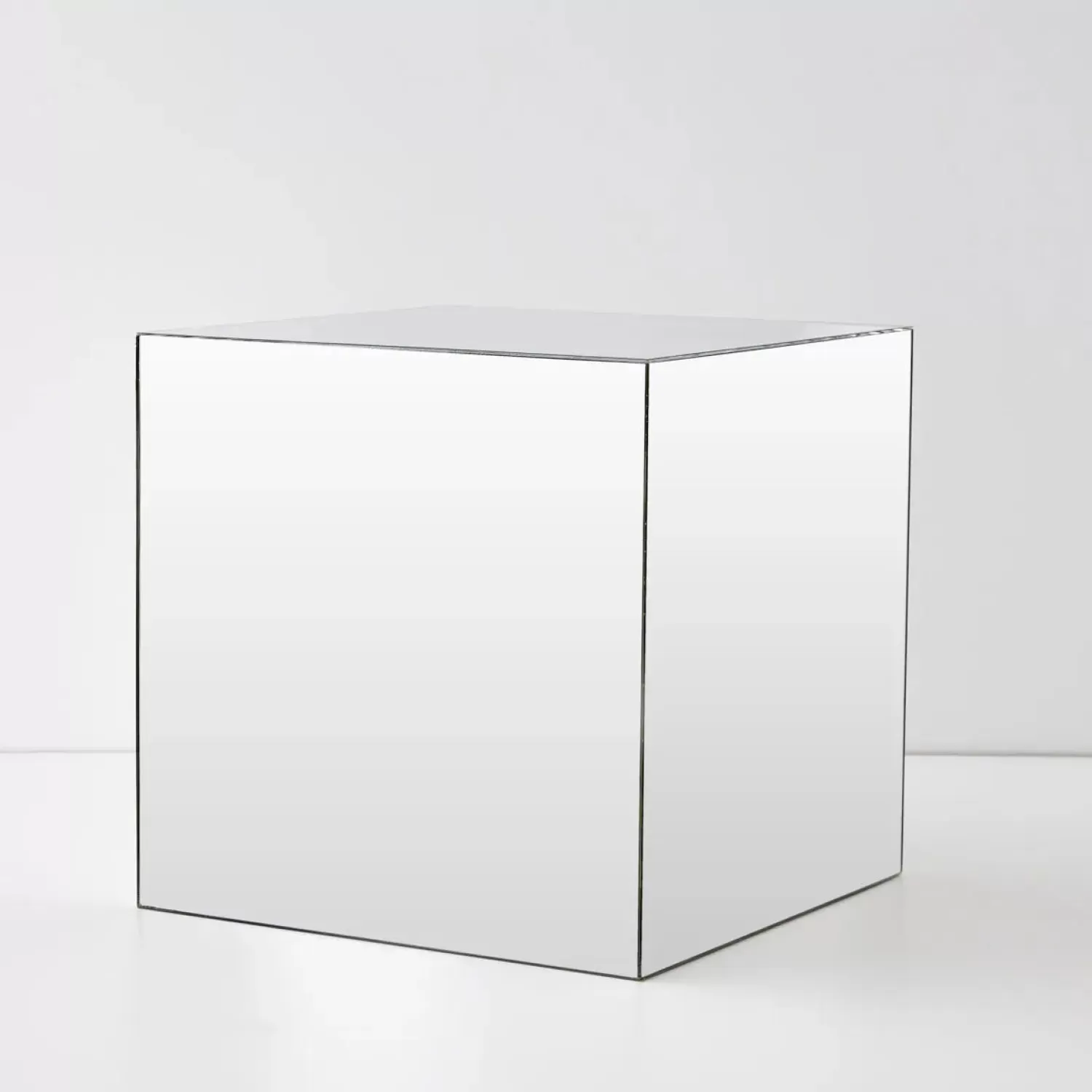 GigiandTom Mirror Cube Acrylic Side Table* Furniture