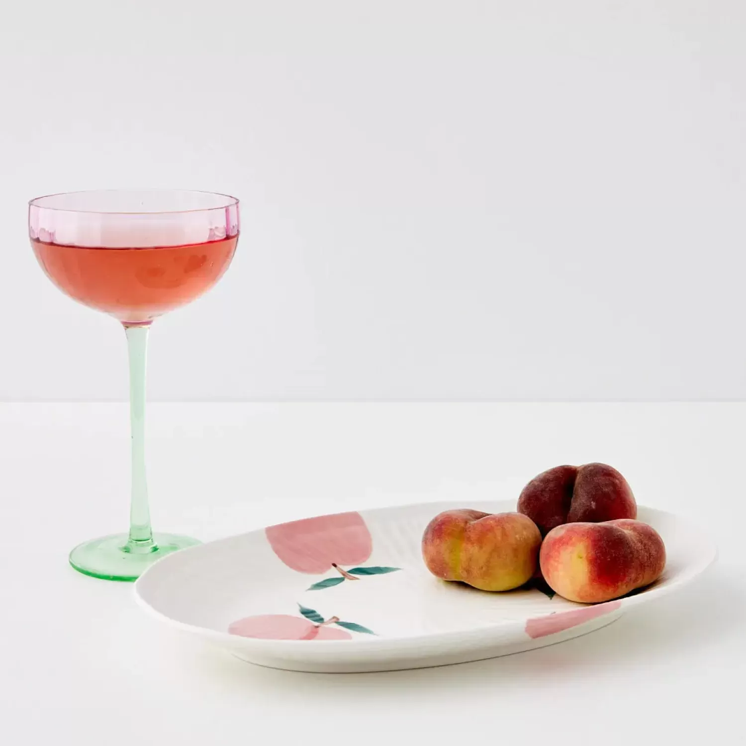 GigiandTom Peachy Keen Ceramic Serving Platter* Serveware