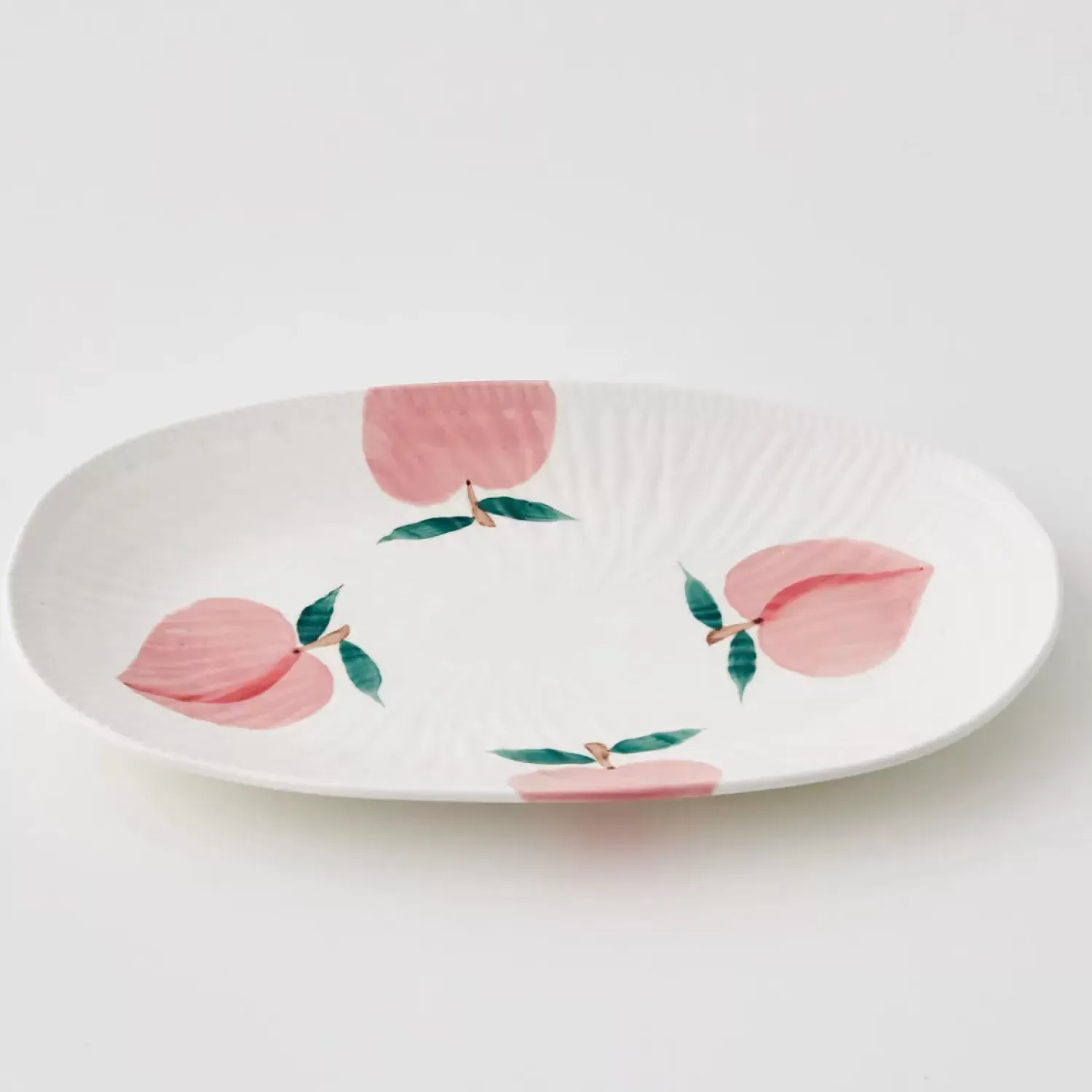 GigiandTom Peachy Keen Ceramic Serving Platter* Serveware