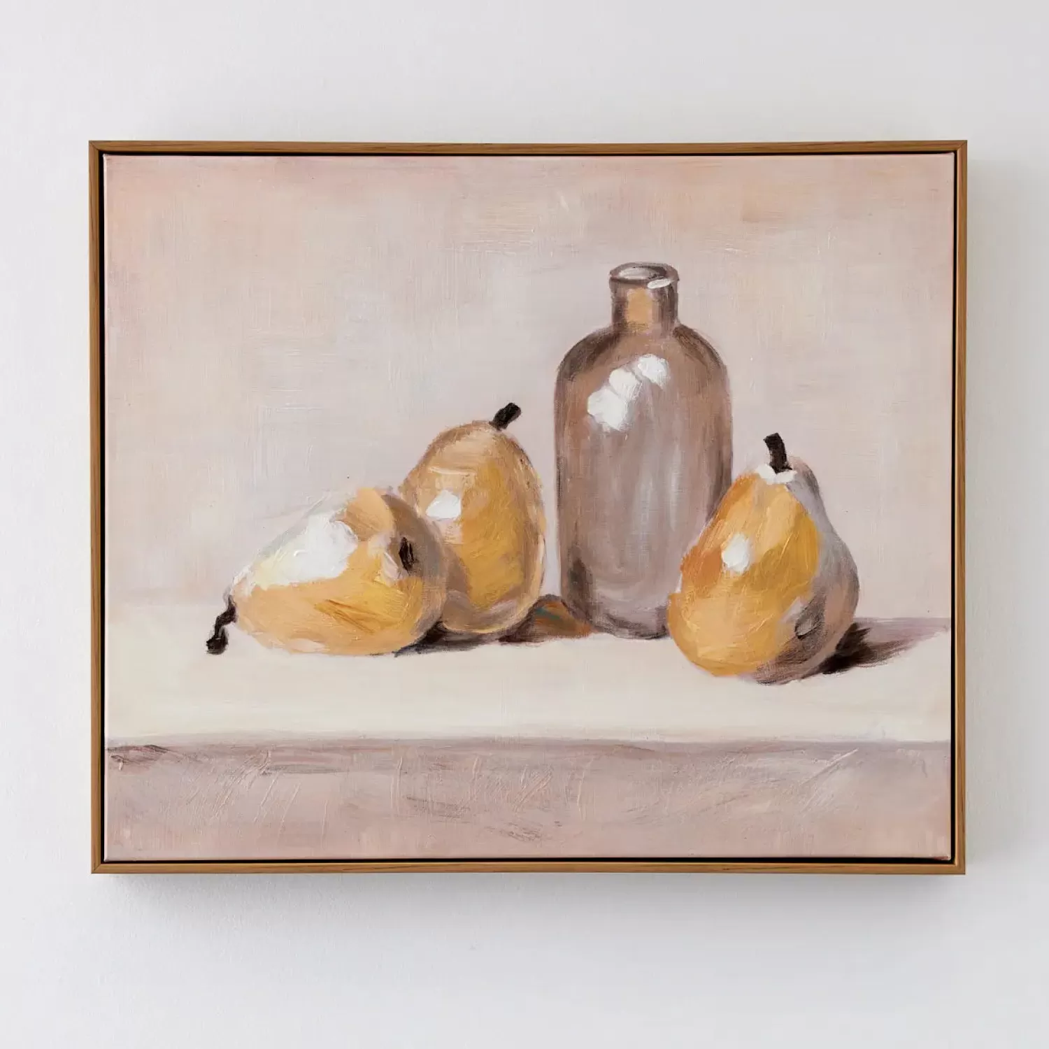 GigiandTom Pears Framed Canvas Oil Painting* Wall Art