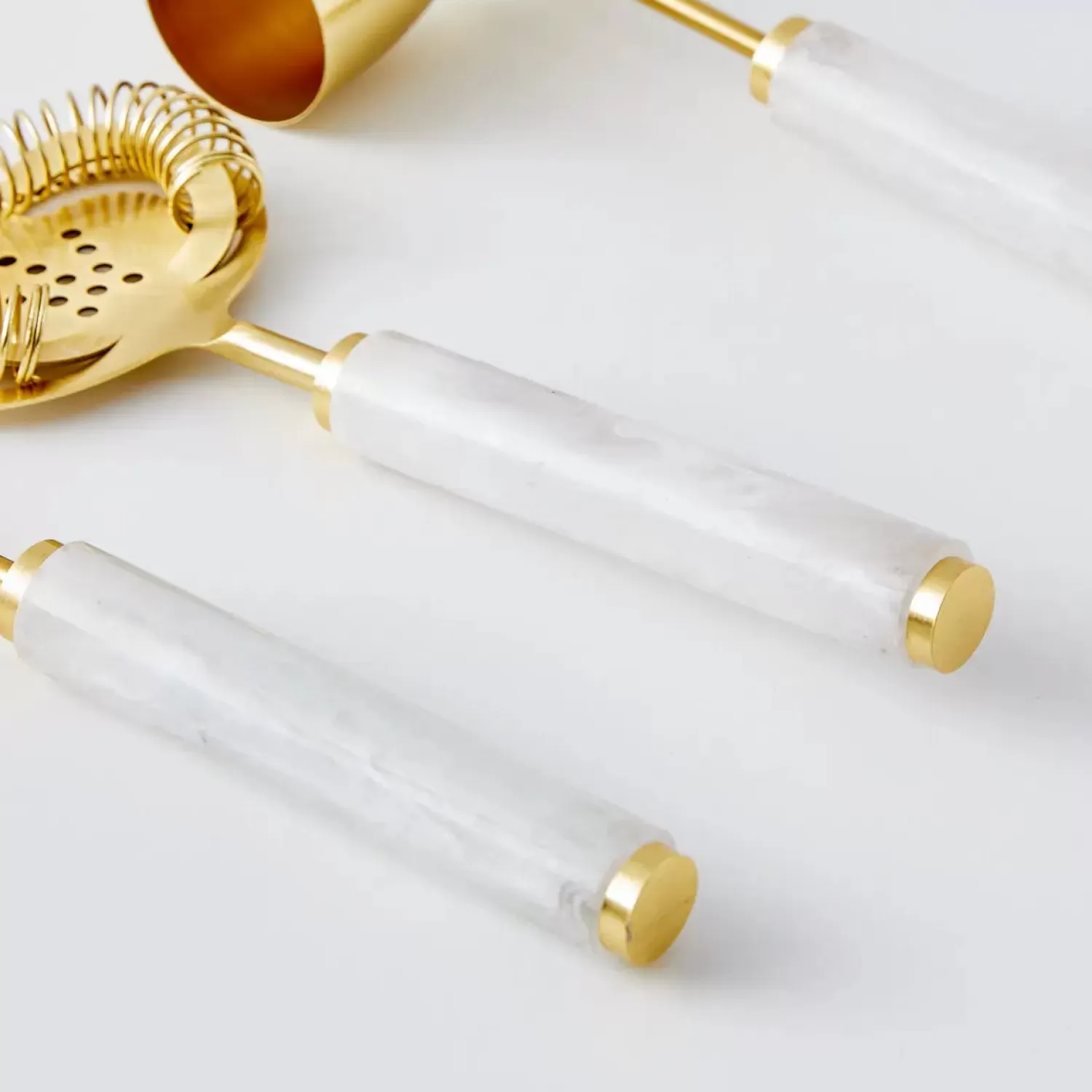 GigiandTom Resin Bar Tool Set Pearl* Bar Tools & Accessories