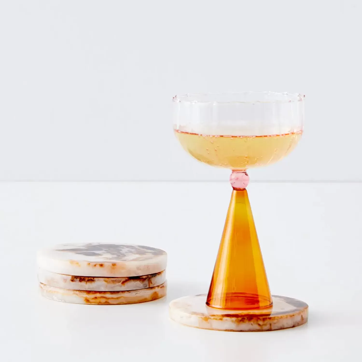 GigiandTom Resin Coasters 4 Pack Tortoiseshell* Tableware