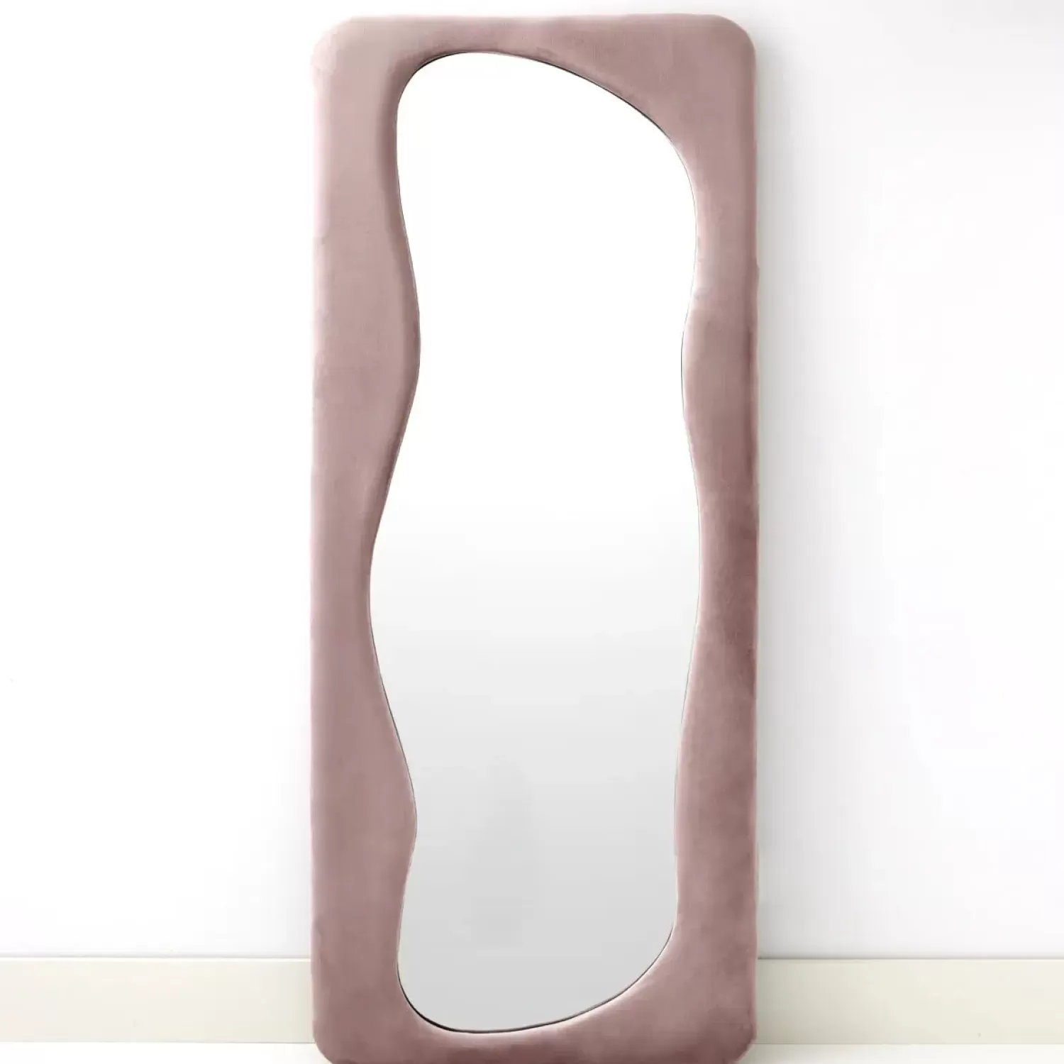 GigiandTom Ripples Velvet Full Length Mirror Mushroom* Mirrors