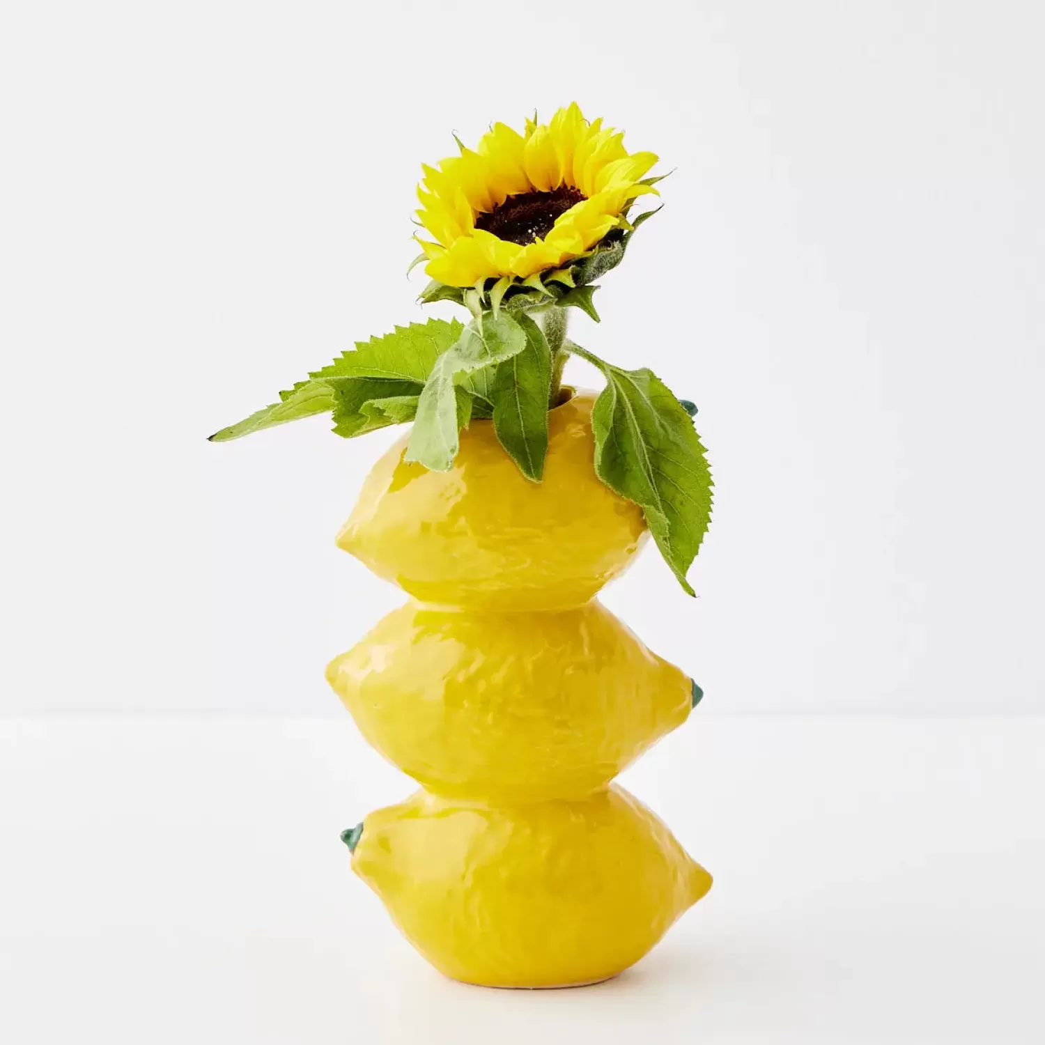 GigiandTom Stacked Lemon Ceramic Vase* Vases