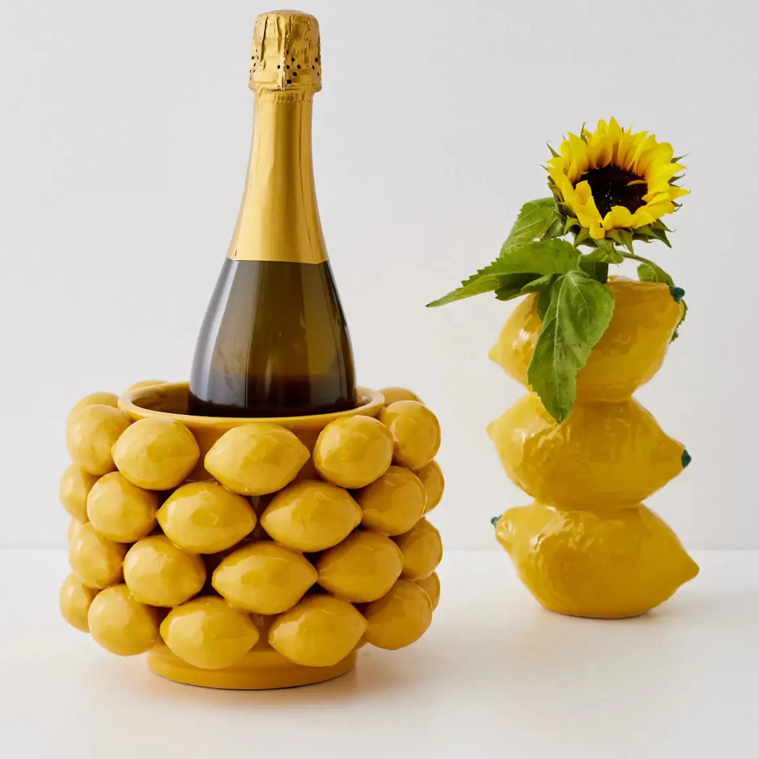 GigiandTom Stacked Lemon Ceramic Vase* Vases