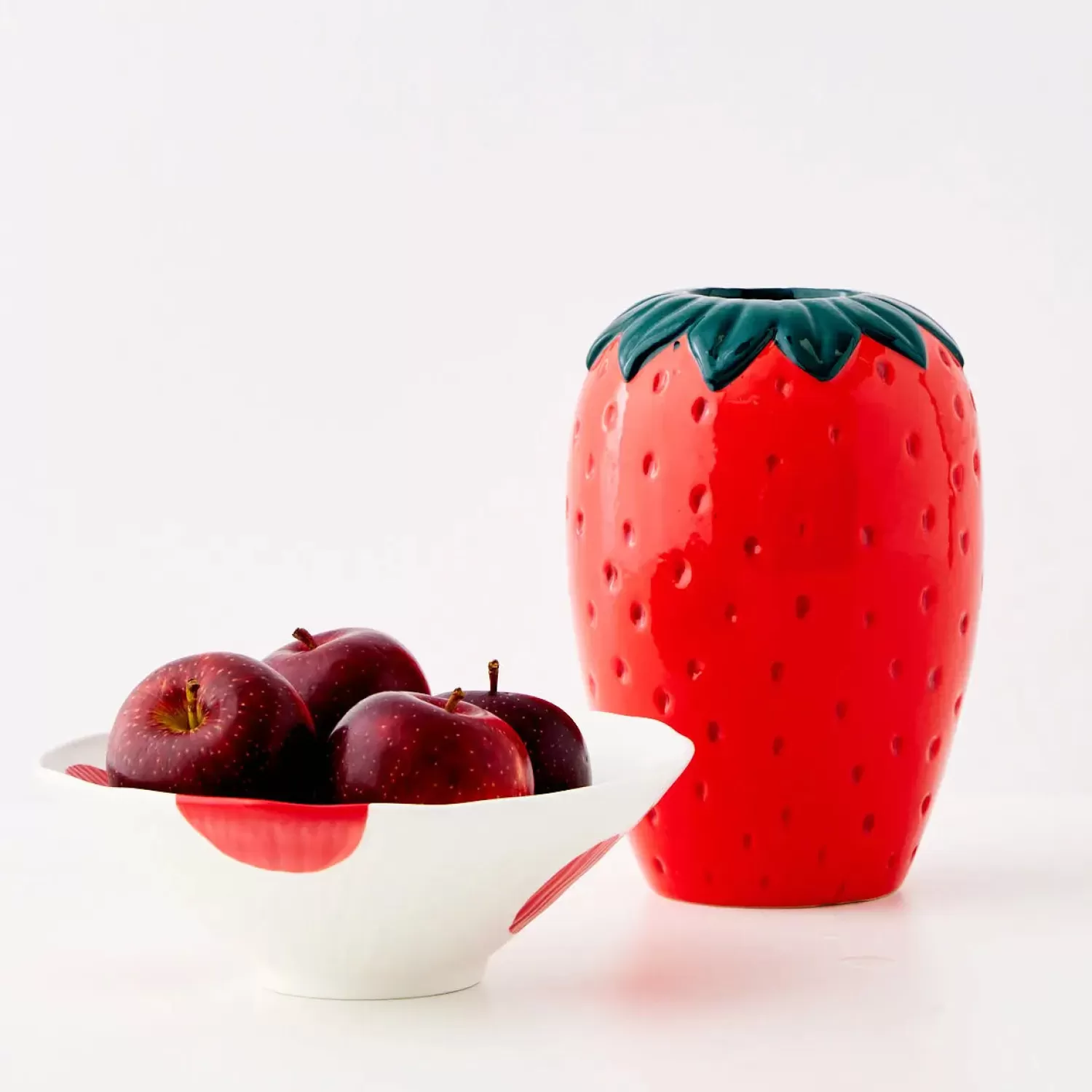 GigiandTom Strawberry Glazed Ceramic Vase* Vases