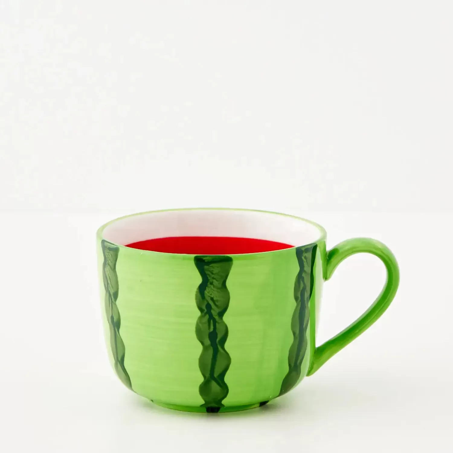 GigiandTom Watermelon Ceramic Mug Red* Mugs & Teacups